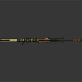 High Precision Military Sniper Rifle With Camouflage Pattern And Tactical Scope
