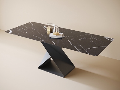 Modern dining table model