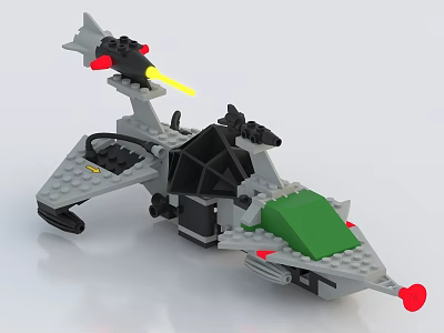 Modern Lego 3d model Modern Lego 3d model