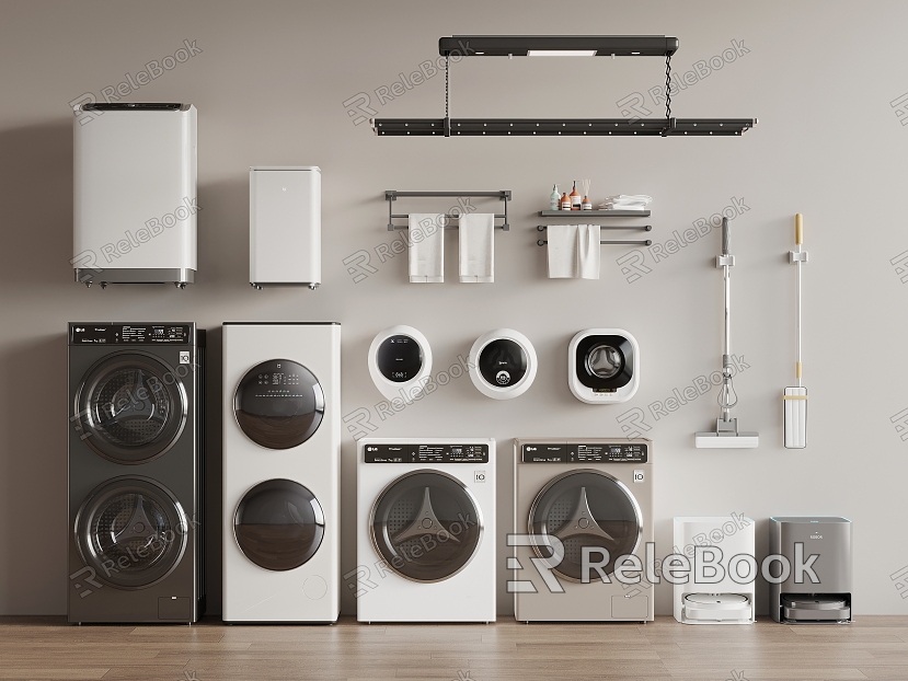 Modern washing machine washing and drying machine vertical washing machine wall-mounted washing machine model