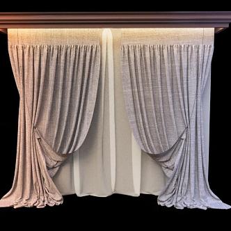 Curtains 3d model