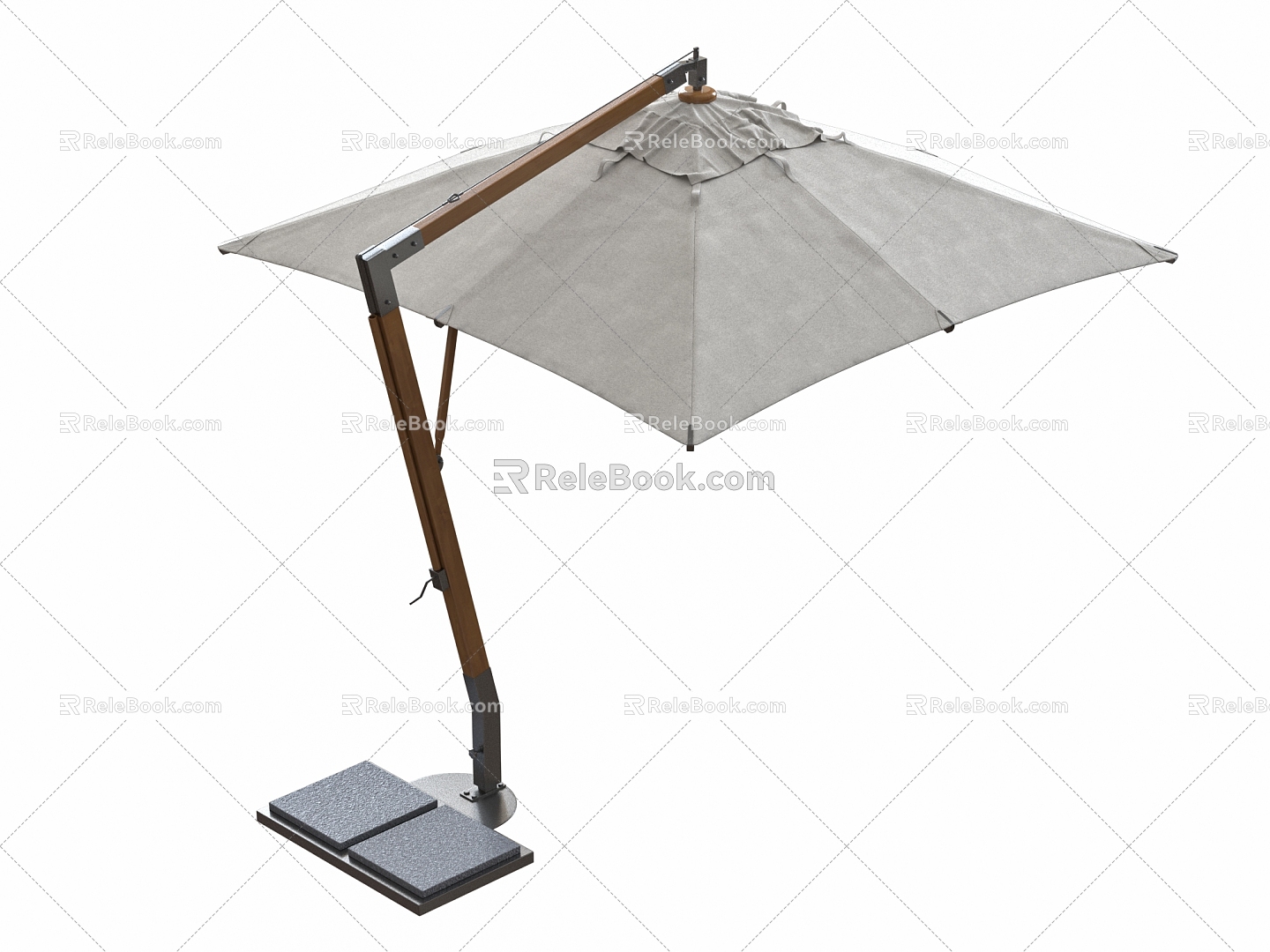 Outdoor parasol awning 3d model