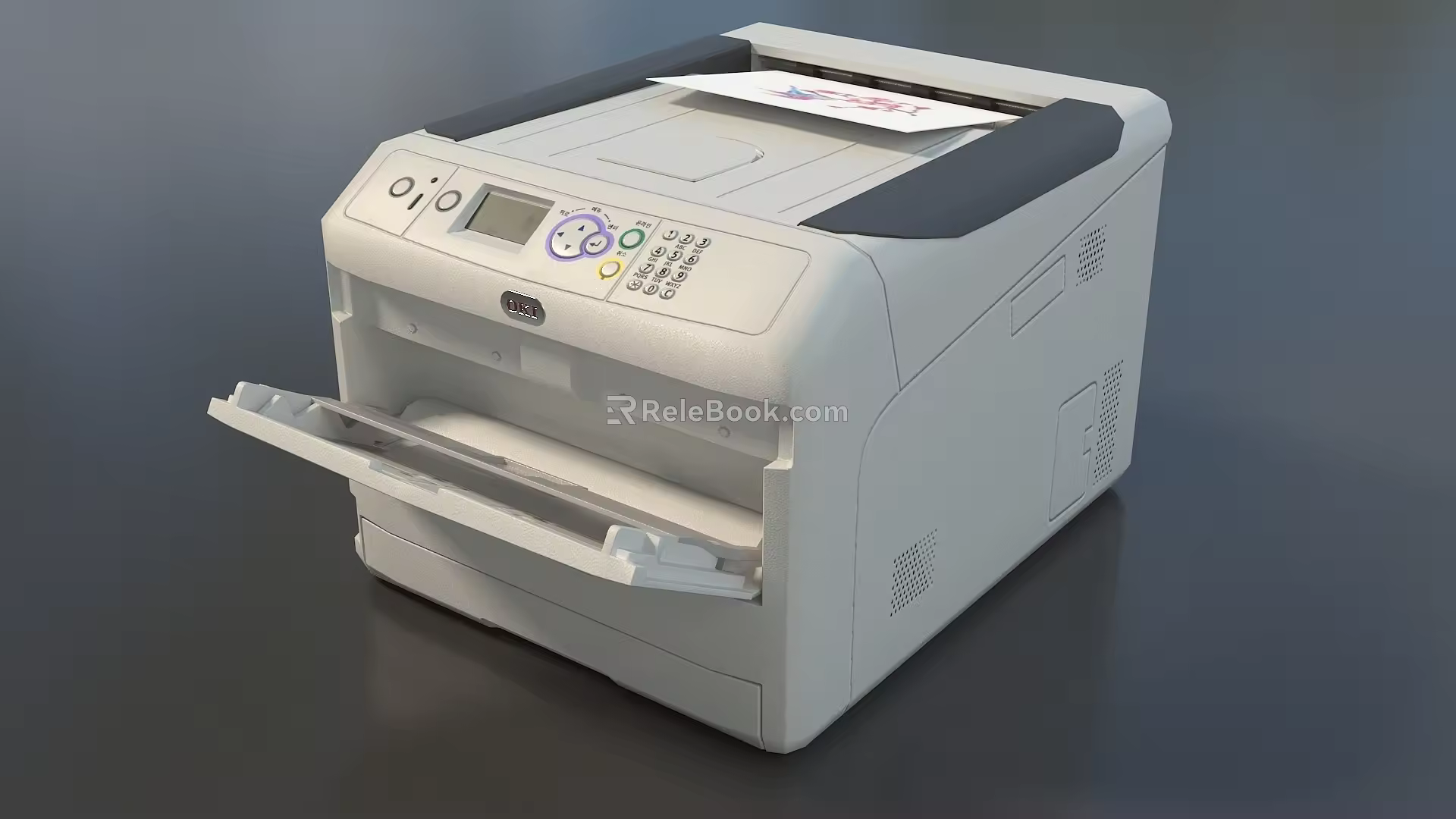 Printer Copier Printer Simple Die Printer Low Die Low Face Number Printer Game Printer Laser Printer Japanese Printer 3d model