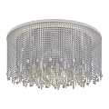 Gorgeous Crystal Ceiling Light With Hanging Pendants And Sparkling Design Elements 3d model