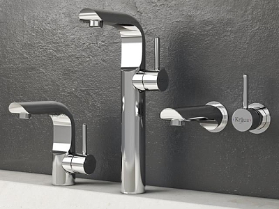 Bathroom kitchen faucet model