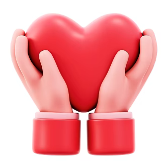 Modern Love Cartoon Love Animation Love Valentine's Day Decorations Valentine's Day Beauty Chen 3d model