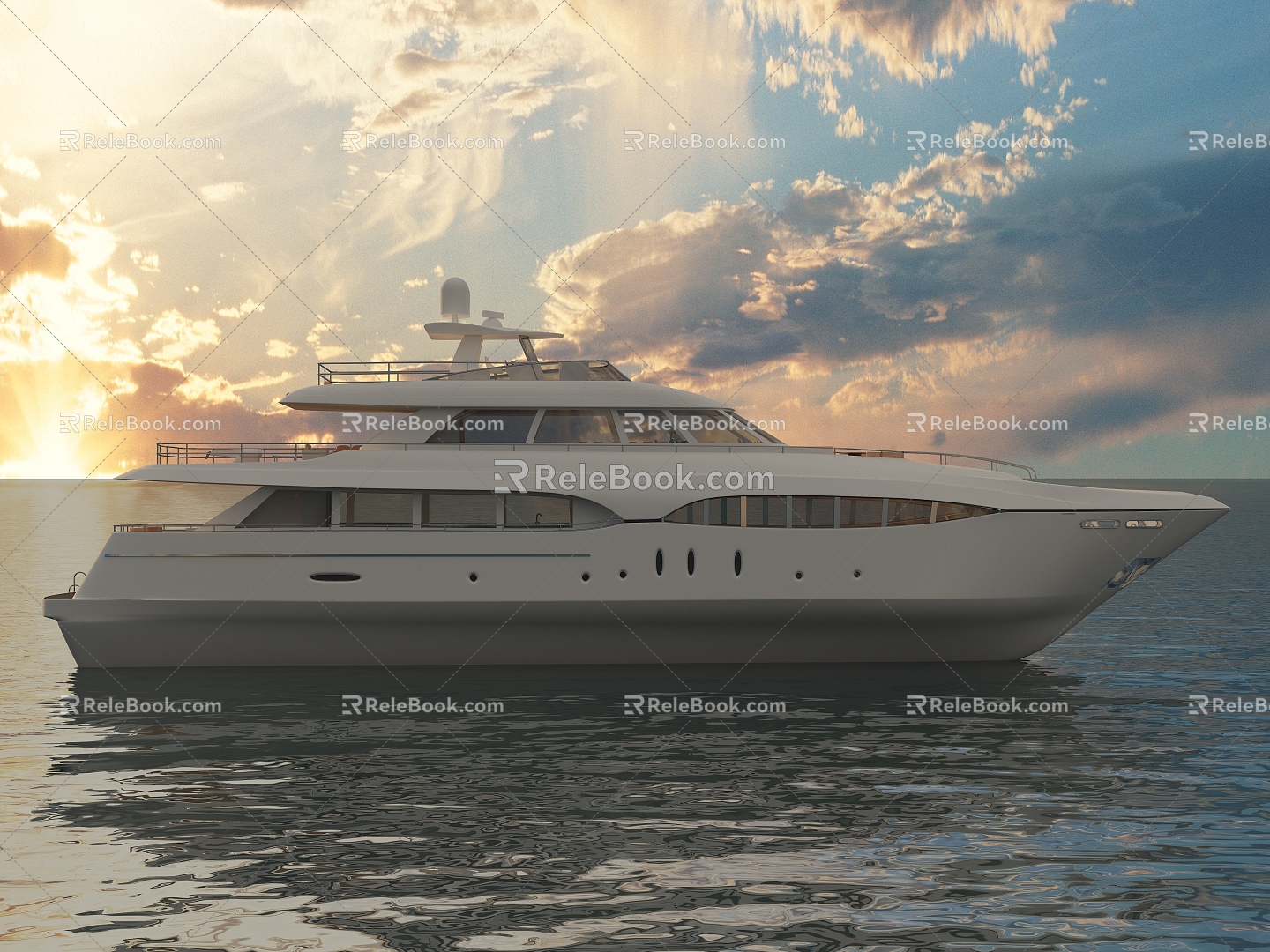 Yacht 3d model