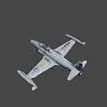 Aircraft Fighter 3d model