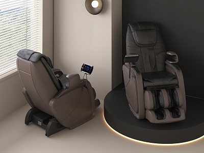 automatic massage chair massage chair 3d model