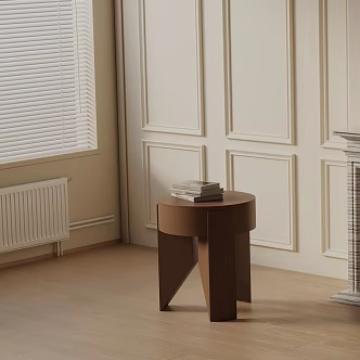 Modern Bedside Cabinet 3d model
