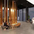 VW 4S Dealership Modern Exterior Featuring Large Digital Screen Glass Doors And ID Series