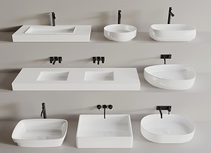 Modern Sink 3d model