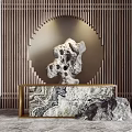 New Chinese Front Desk 3d model