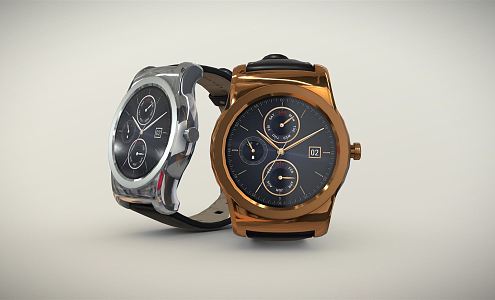 Modern Watches Smart Watches 3d model