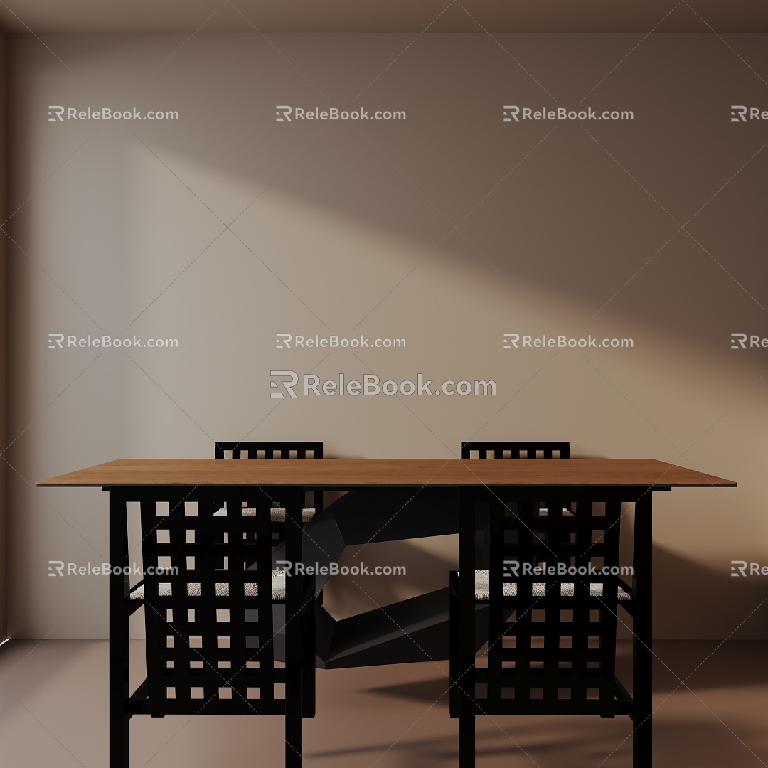 Table combination 3d model