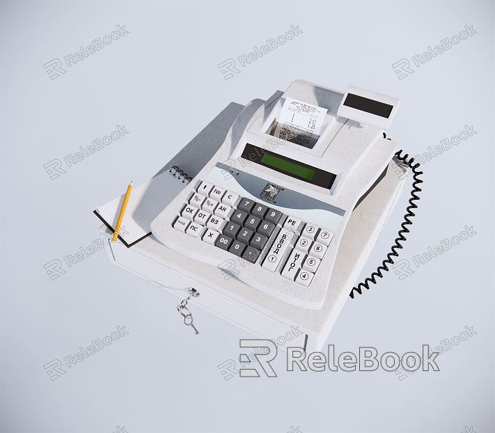 Modern cash register cash register model