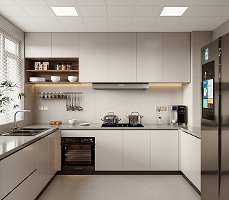 Modern Kitchen 3d model