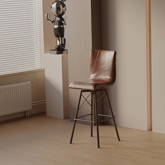 Modern Bar Chair 3d model