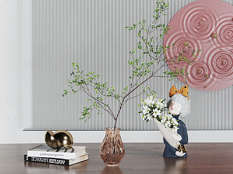 Modern Ornaments Combination Vase Ornaments 3d model