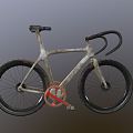 Modern Bicycle Mountain Bike 3d model