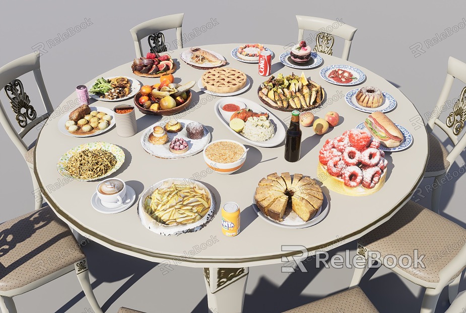 Table and Food model