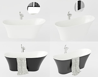 Modern Bathtub 3d model