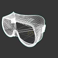 Green Protective Hat With Ventilation Holes And Goggle Design For Safety