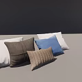 Decorative Throw Pillows In Neutral Tones And Textured Fabrics For Home Decor