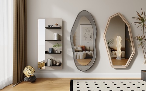 Modern Mirror 3d model