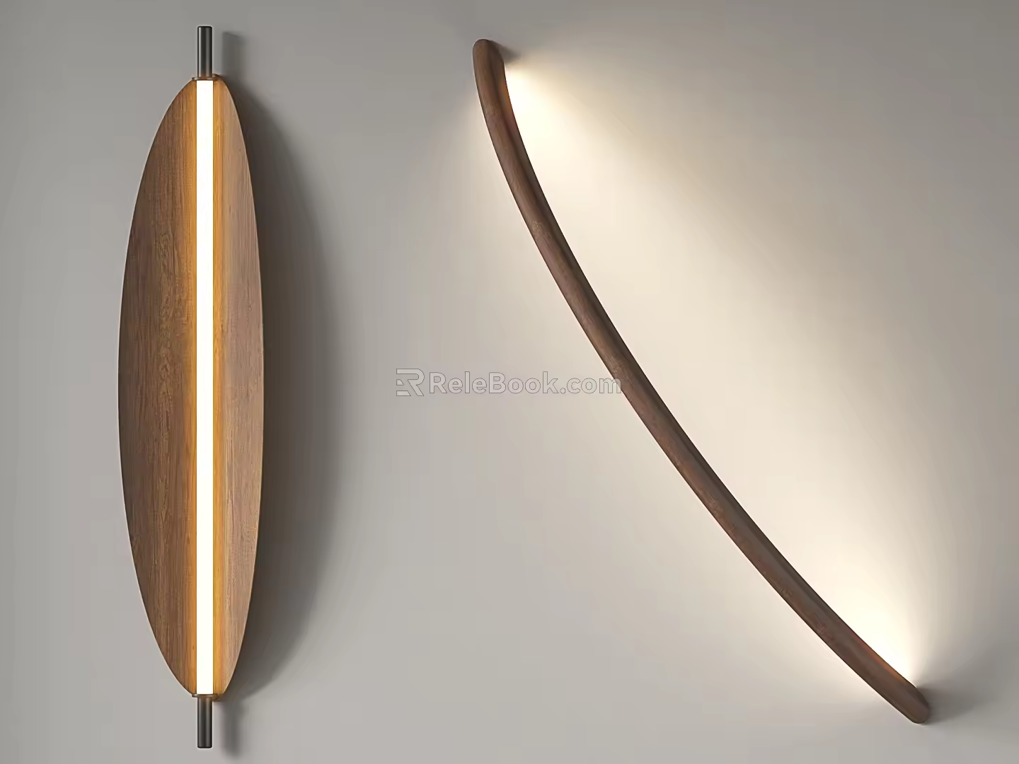 Antique Wall Lamp Retro Wall Lamp Log Wall Lamp Simple Wall Lamp 3d model