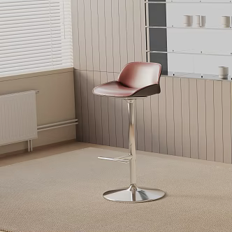 Modern Bar Chair 3d model
