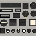Stylish Modern Wall Lamps with Various Designs Shapes and Sleek Black Finishes