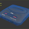 Game machine home game machine Nintendo game machine old game machine old game machine handle 3d model