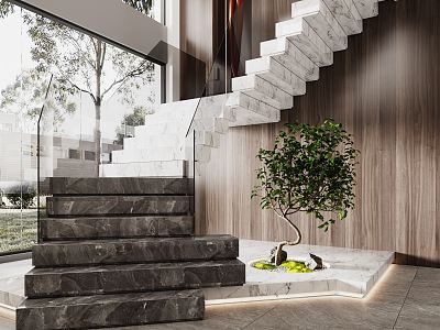 Modern Stairs model