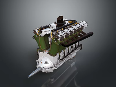 High Performance Vehicle Tire With Advanced Tread Design And Durable Rubber 3d model