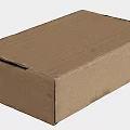 Brown Corrugated Cardboard Box Ideal For Storing Daily Household Items