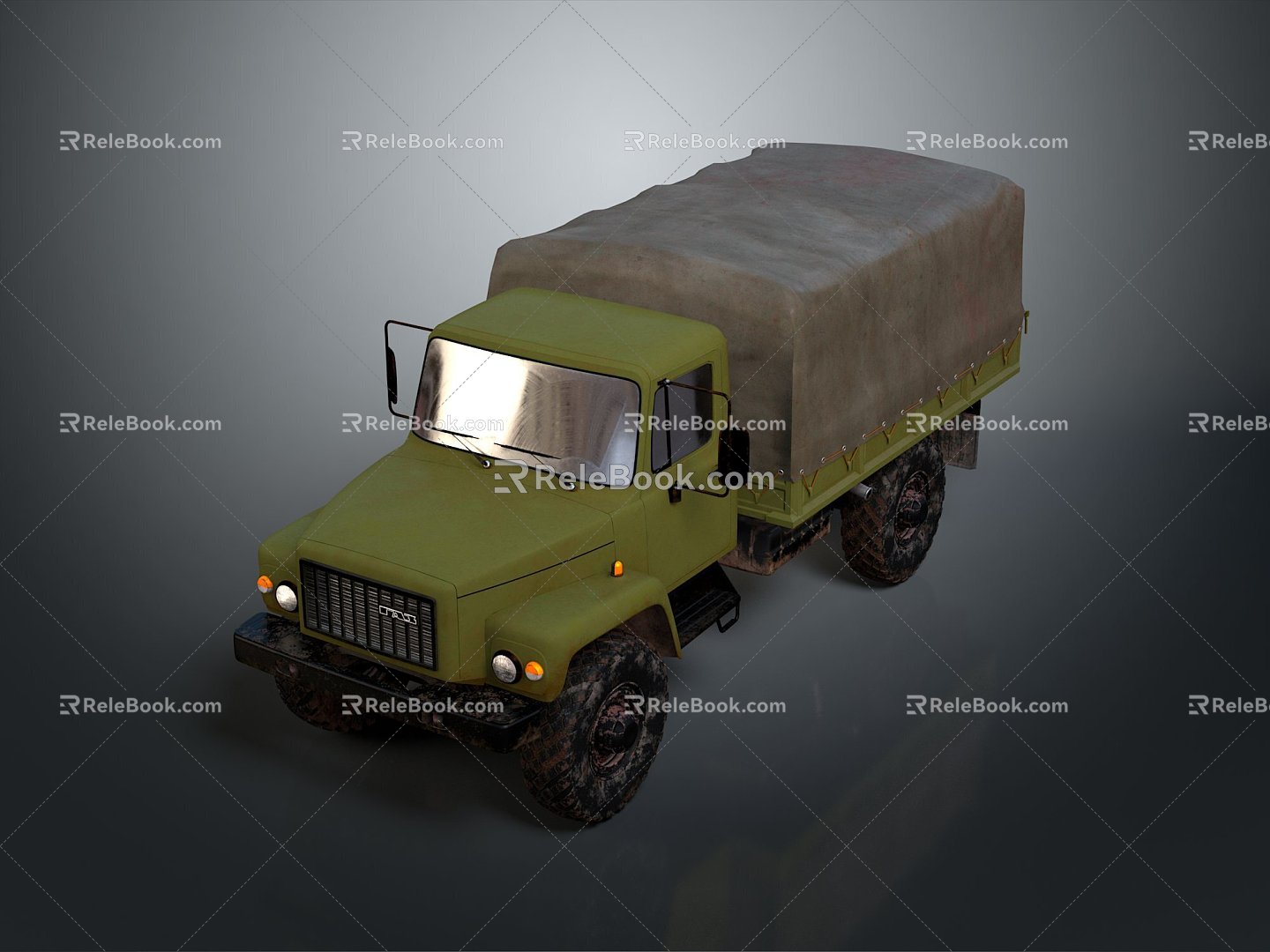 Military Truck Military Transporter Military Transporter Armed Transporter Armored Transporter 3d model