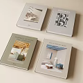 Interior Design Coffee Table Books Featuring Various Home Decor And Architectural Covers