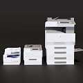 Modern Printer Combination 3d model