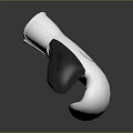 White And Gray Leather Boxing Gloves Placed On Dark Background With Reflection