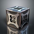 Geometry Model Science Fiction Rubik's Cube Energy Ball Geometry 3d model