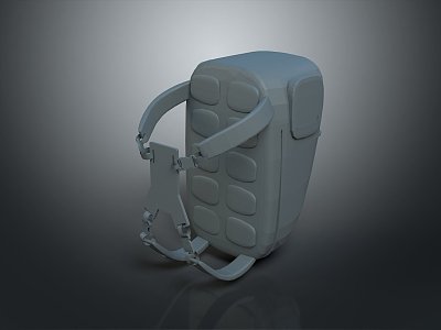 Camping backpack travel bag travel backpack camping bag mountaineering bag hiking backpack travel bag 3d model