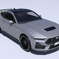 Car sports car Ford Mustang Sedan Mustang GT Car 3d model