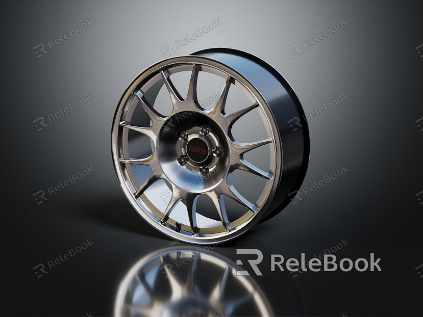 Modern tire wheel model