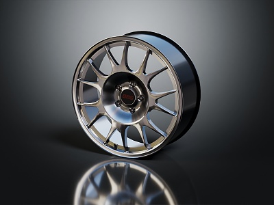 Modern tire wheel model