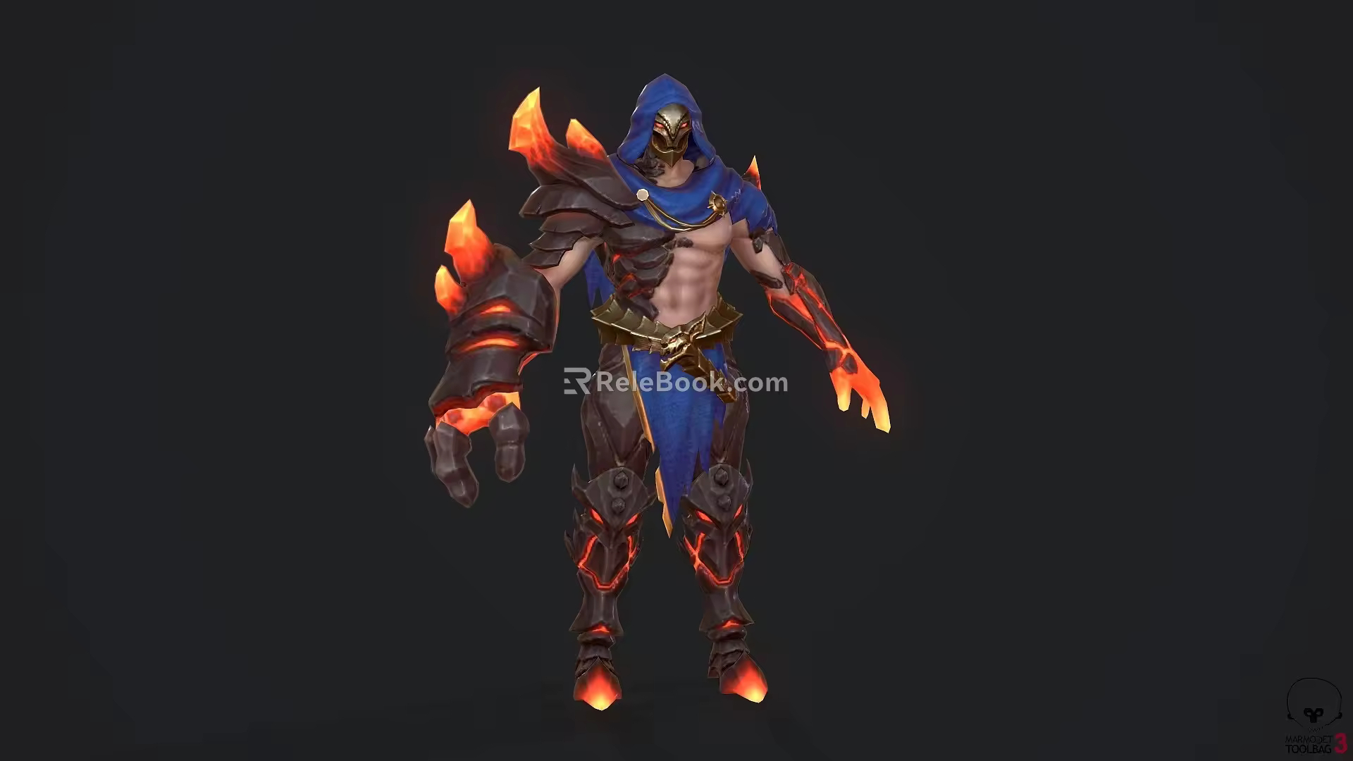 Warrior Assassin Game 3d model