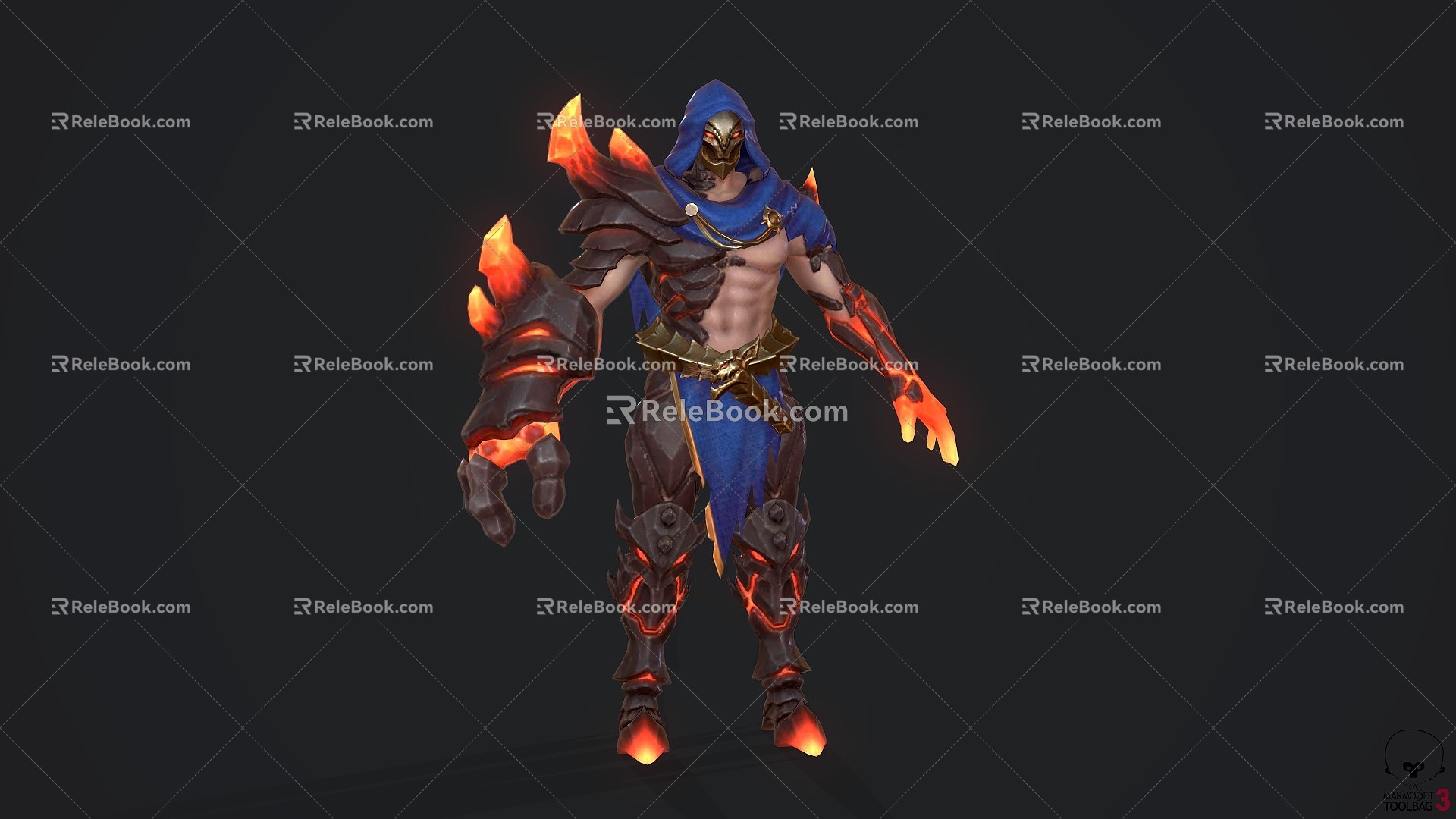 Warrior Warrior Assassin Game 3d model