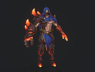 Warrior Assassin Game 3d model