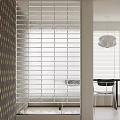 Modern Glass Room Dividers With Decorative Diamond Circular Square Patterns And Louvre Designs For Interior