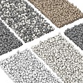 Cobblestone Gravel Courtyard Gravel Paving Gravel 3d model